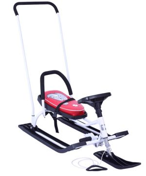 Снегокат с П образной ручкой о Барс - 140 G Go