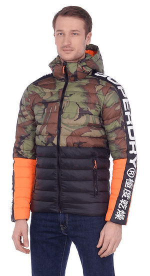 SuperDry Sport & Snow Демисезонная куртка для мужчин Superdry New Colour Block Fuji Jacket