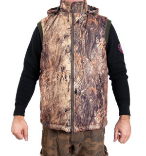 Жилет охотничий с подогревом Redlaika RL-HA-05 (2 USB модуля, PowerBank в комплект не входит)