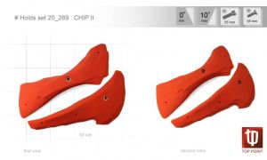 Комплект зацепов для скалолазов Top Point Chip II #289