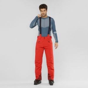 Спортивные брюки Salomon Force pant m goji_berry