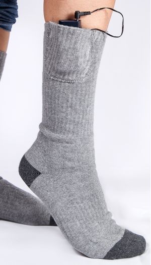 Удобные носки с подогревом с аккумуляторами RedLaika RL-N-02 (Akk) (2600 mAh)