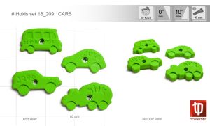 Зацепы для скалодромов Top Point #209 Cars