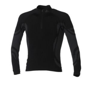 Удобная мужская футболка с длинным рукавом на молнии Dare2b Zonal Zip Neck