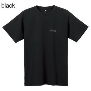 Футболка фирменная мужская MontBell Wickron T OP Logo