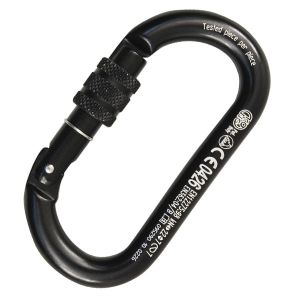 Алюминиевый карабин с резьбовой муфтой Kong Oval Alu Classic