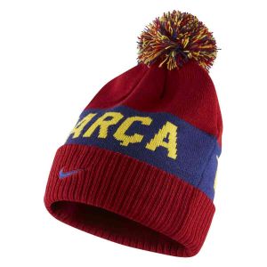 Утепленная спортивная шапка Nike FC Barcelona