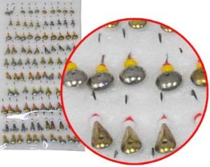 Приманки паяные упаковка штук Коронка Россия 100