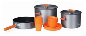 Набор портативной посуды из анодированного алюминия Fire Maple Feast 6