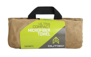 Компактное туристическое полотенце GearAid Microfiber Towel Mocha