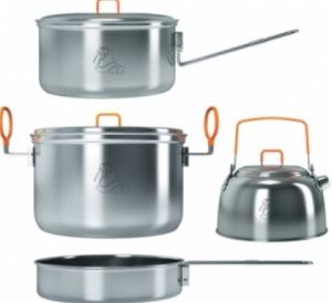 Набор посуды туристической на 2-3 персоны NZ SS-027