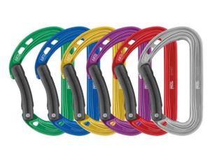 Карабин с гнутой защелкой из алюминия Petzl Spirit
