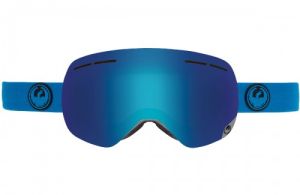 Горнолыжная маска линзы Dragon Alliance X1s (Azure/Blue Steel, Yellow Red Ion)