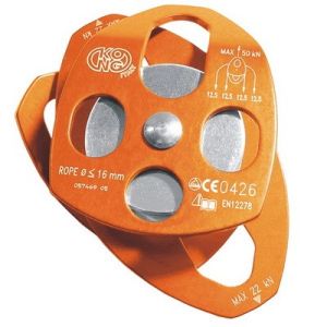 Блок ролик двойной для альпинизма Kong - Twin Pulley Anod