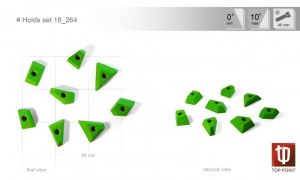 Удобные зацепы для скалолазов Top Point #264