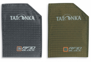 Футляр для банковской карты в наборе штуки Tatonka 2 Sleeve Rfid Set