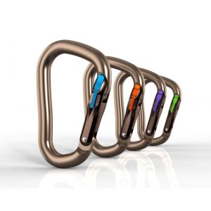 Эргономичный самозакрывающийся карабин Black Diamond Magnetron Rocklock