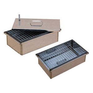 Коптильня с гидрозатвором х ярусная Т с поддоном Россия 2- ehnolit