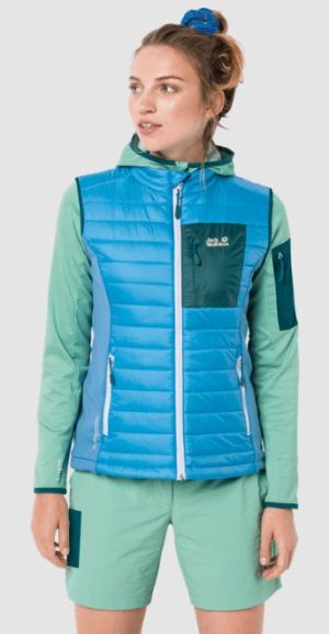 Jack Wolfskin - Стеганый жилет для женщин Routeburn Vest W