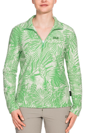 Джемпер удобный женский Jack Wolfskin Jungle Halfzip