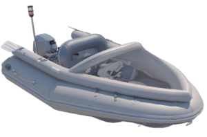 Фальшборт на носовую часть лодки Badger ARL