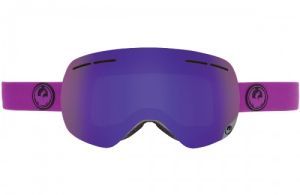 Горнолыжная маска линзы Dragon Alliance X1s (Violet/Purple Ion, Yellow Red Ion)