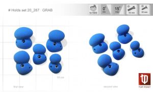 Набор детских спортивных зацепов Top Point Grab #287