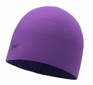 Шапка комфортная Buff Microfiber & Polar Hat Amaranth Purple Stripes