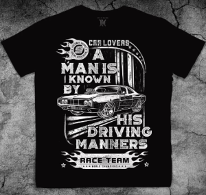 Аккуратная футболка с автомобилем Макс-Экстрим