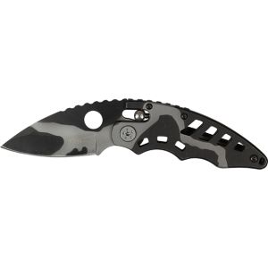 Нож с оригинальным дизайном Track Steel C110-10