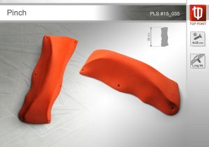 Яркий рельеф для скалолазания Top Point Pinch