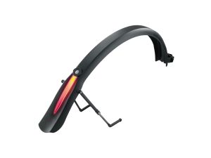  Удобное крыло заднее д/дорожного вел-да Topeak DeFender iGlow TX с широкими покрышками со свет. полосой