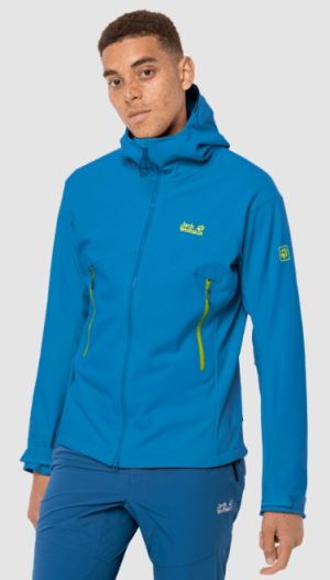 Спортивная куртка из софтшелла Jack Wolfskin Mountain Tech Softshell M