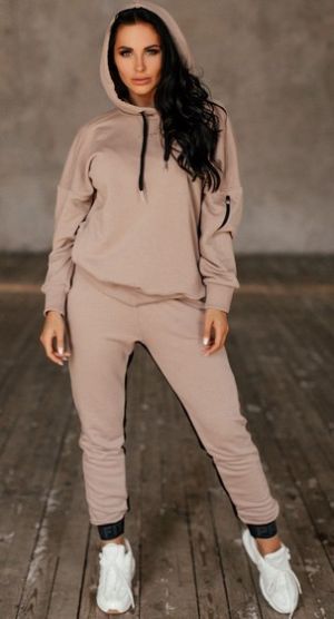 Комфортный костюм с начесом Profit Oversize ks.021.38