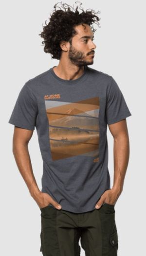 Легкая летняя футболка Jack Wolfskin Motosu Lake T M