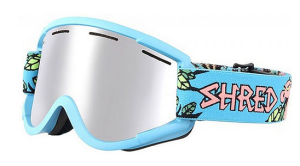 Маска надежная горнолыжная Shred Nastify Dragosaurus Platinum