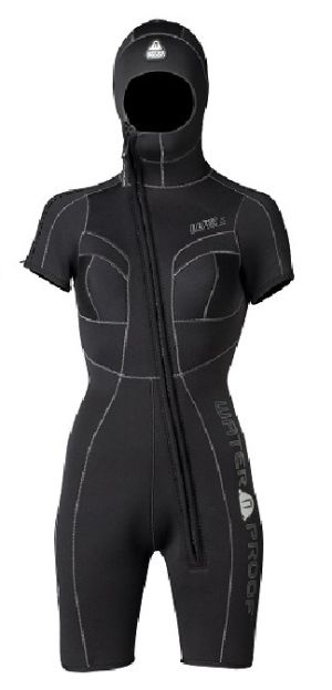 Гидрокостюм короткий женский с капюшоном Waterproof Icevest