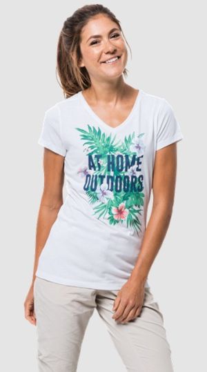 Футболка с принтом Jack Wolfskin At Home T W