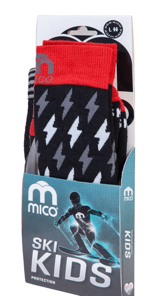 Mico Носки горнолыжные детские Mico Kids Ski Sock In Wool