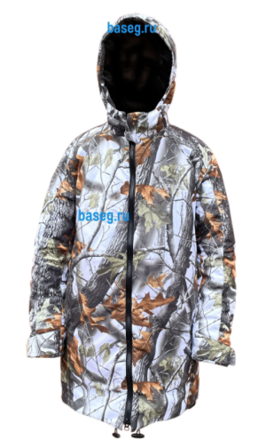 Комфортный утепленный плащ Басег Охотник