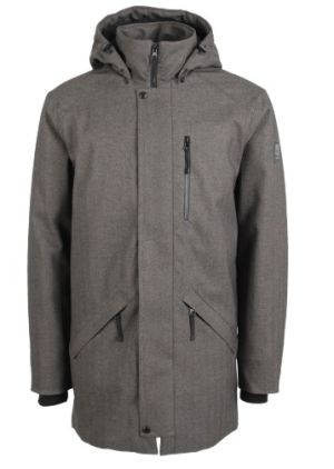 Городская теплая удлинённая куртка Сплав Avenue меланж