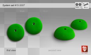 Яркий тренажер для пальцев и рук Top Point System set #S007