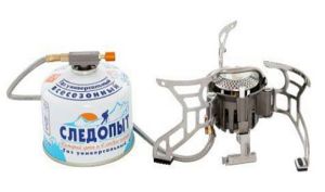 Газовая плита с генератором Следопыт Огненная Буря