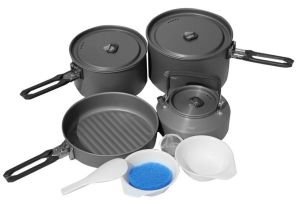 Набор походной посуды на 4-5 персон Fire Maple Feast 4 Black