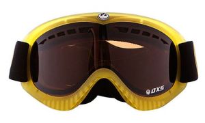 Горнолыжная маска оправа линза Dragon Alliance DXS ( Transp. Matte Yellow, Jet)