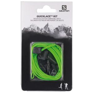 Шнурки для спортивной  обуви Salomon Shoes Quicklace Kit Green