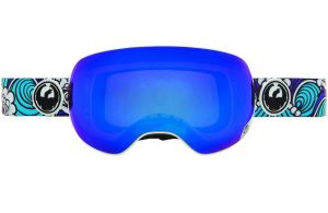 Маска оправа линзы Dragon Alliance (snow) X2 ( Jamie Lynn, Blue Steel + Yellow Blue Ionized)