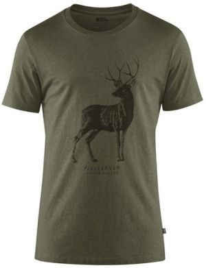 Комфортная футболка Fjallraven Deer Print T-Shirt