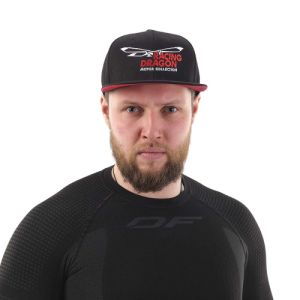 Практичная бейсболка Dragonfly Modern DF (Прямой козырек)