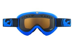 Маска оправа линза Dragon Alliance (snow) DX ( Pop Blue, Jet)